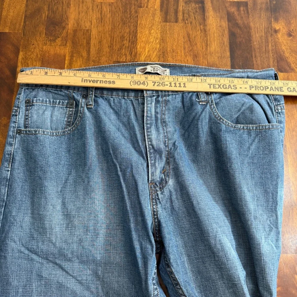 Rag Top USA Mens‎ Jeans Blue Denim 36x32 (36x30) Straight Leg Cotton